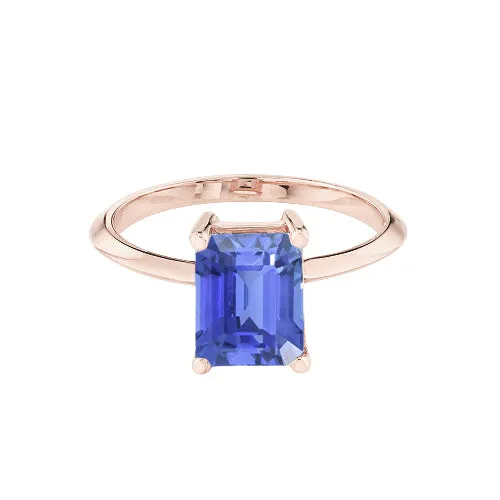 150 Carats Classic Solitaire Ring Emerald Blue Sapphire Rose Gold 14K HarryChadEntcom Rings 150 Carats Classic Solitaire Ring Emerald Blue Sapphire Rose Gold 14K HarryChadEntcom Rings