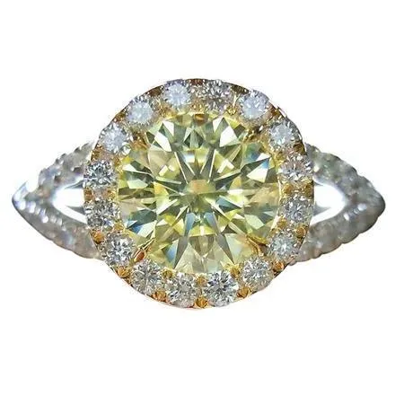 350 Carat Halo Natural Earth Mined Diamond Royal Engagement Ring New GB Rings 350 Carat Halo Natural Earth Mined Diamond Royal Engagement Ring New GB Rings