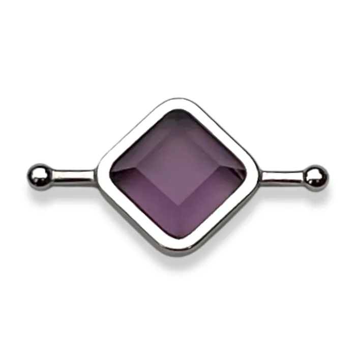 Birthstone CrossBar Element MyCONQUERing Necklaces