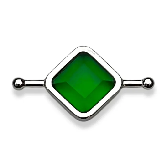 Birthstone CrossBar Element MyCONQUERing Necklaces