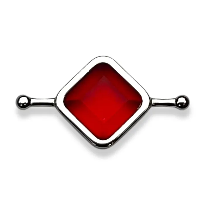 Birthstone CrossBar Element MyCONQUERing Necklaces