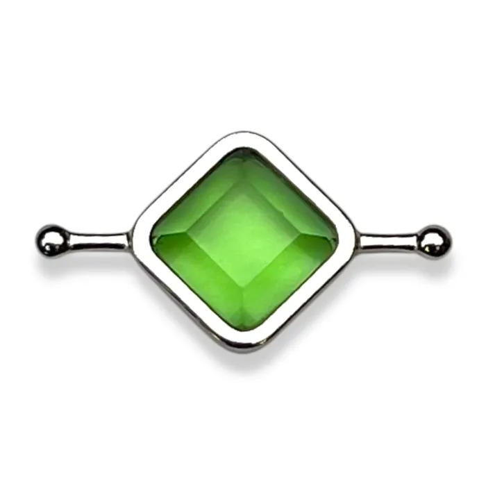 Birthstone CrossBar Element MyCONQUERing Necklaces