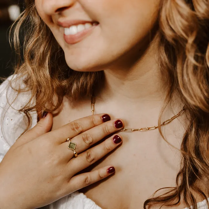 Birthstone CrossBar Element MyCONQUERing Necklaces