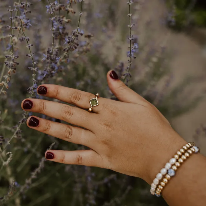Birthstone CrossBar Element MyCONQUERing Necklaces