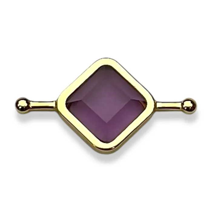 Birthstone CrossBar Element MyCONQUERing Necklaces