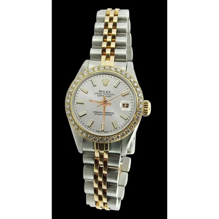 Bracelets GB Diamond Bezel Lady Rolex Datejust Watch Two Tone Jubilee Bracelet Bracelets GB Diamond Bezel Lady Rolex Datejust Watch Two Tone Jubilee Bracelet