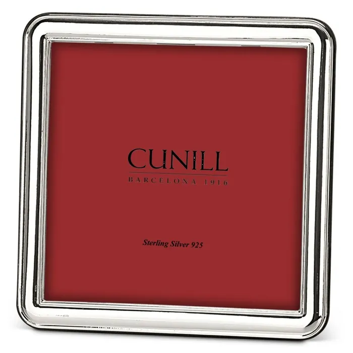 Cunill Necklaces Cunill 925 Sterling Addison Plain 5x5 Picture Frame