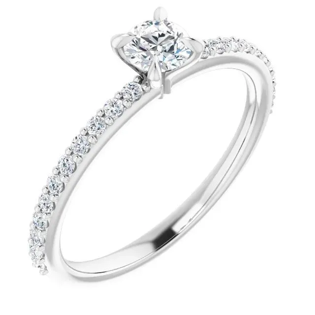 GB Rings 165 Carats Natural Earth Mined Diamond Engagement Ring Four Prong White Gold 14K GB Rings 165 Carats Natural Earth Mined Diamond Engagement Ring Four Prong White Gold 14K