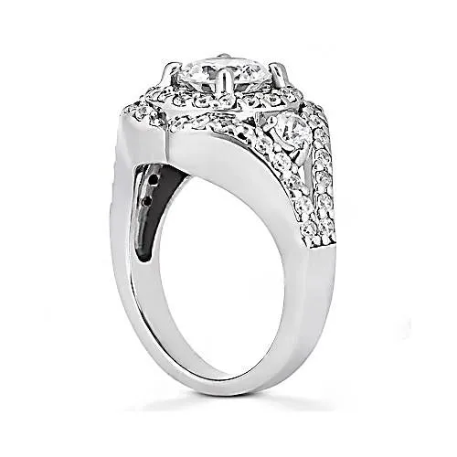 GB Rings 272 Ct Big Natural Earth Mined Diamond Ring White Gold Anniversary Jewelry GB Rings 272 Ct Big Natural Earth Mined Diamond Ring White Gold Anniversary Jewelry