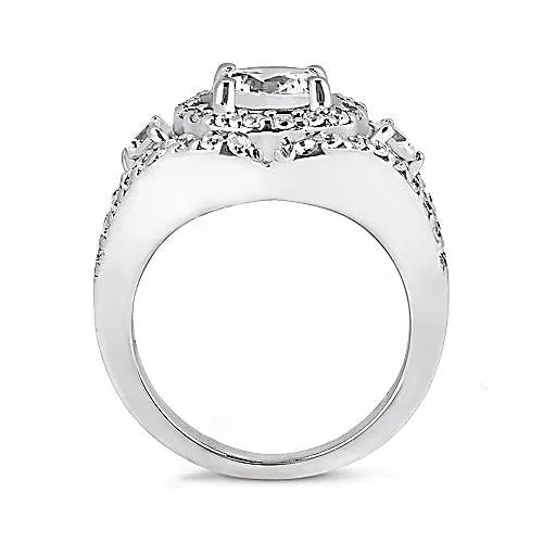GB Rings 272 Ct Big Natural Earth Mined Diamond Ring White Gold Anniversary Jewelry GB Rings 272 Ct Big Natural Earth Mined Diamond Ring White Gold Anniversary Jewelry