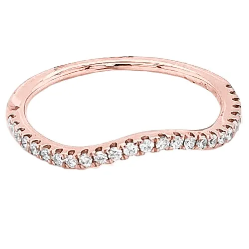 GB Rings Real Natural Earth Mined Diamond Anniversary Band 1 Carat Rose Gold 14K Ladies Jewelry New GB Rings Real Natural Earth Mined Diamond Anniversary Band 1 Carat Rose Gold 14K Ladies Jewelry New
