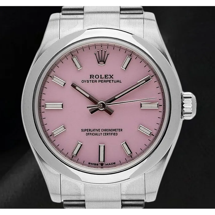 HarryChadEntcom Bracelets Rolex Oyster Perpetual 31mm Candy Pink Luminous Dial Stainless Steel Mens Watch HarryChadEntcom Bracelets Rolex Oyster Perpetual 31mm Candy Pink Luminous Dial Stainless Steel Mens Watch