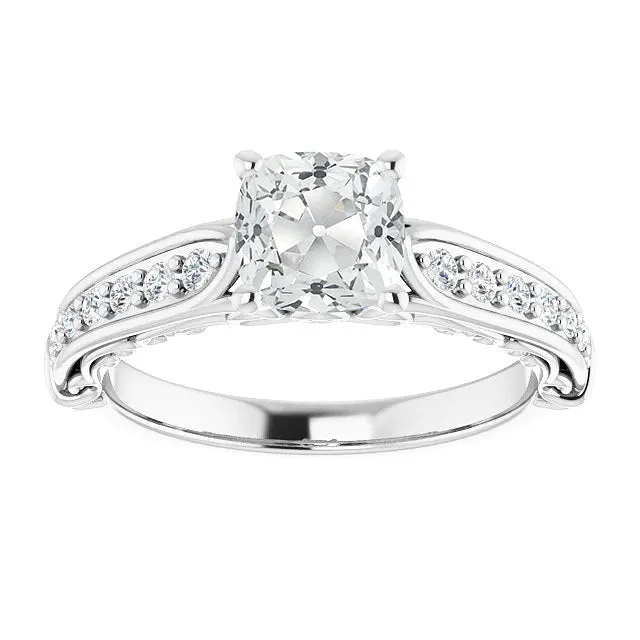 HarryChadEntcom Rings Anniversary Ring Round Cushion Old Mine Cut Genuine Natural Earth Mined Diamond 475 Carats HarryChadEntcom Rings Anniversary Ring Round Cushion Old Mine Cut Genuine Natural Earth Mined Diamond 475 Carats