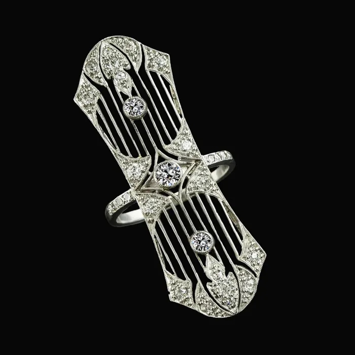 HarryChadEntcom Rings Like Edwardian Jewelry Ladys Ring Round Old Miner Real Natural Earth Mined Diamond Gold HarryChadEntcom Rings Like Edwardian Jewelry Ladys Ring Round Old Miner Real Natural Earth Mined Diamond Gold