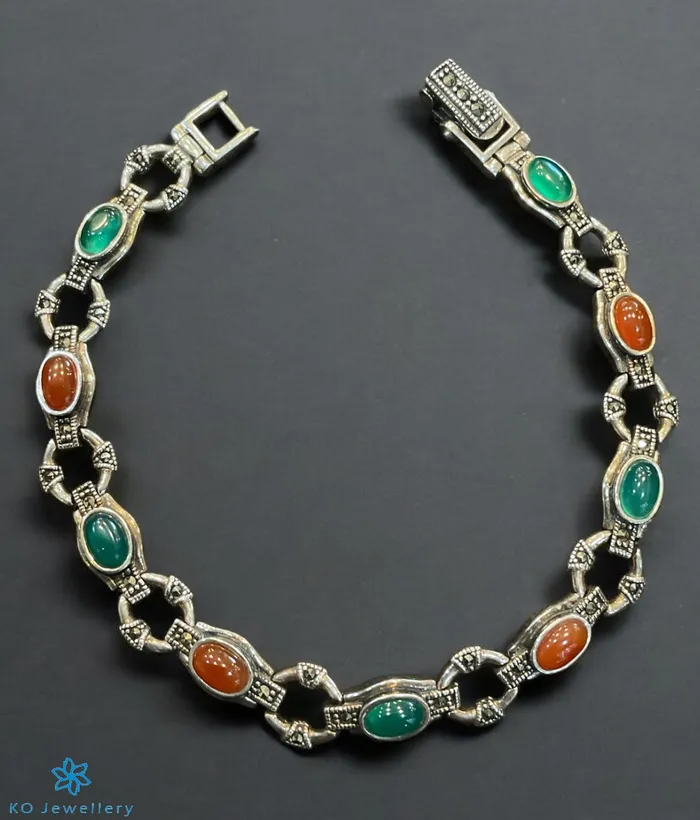 Marcasite Bracelets The Latika Sparkle Silver Marcasite Bracelet