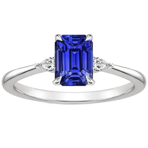 Natural Earth Mined Diamond 3 Stones Ring Emerald Pear Blue Sapphire 325 Carats HarryChadEntcom Rings Natural Earth Mined Diamond 3 Stones Ring Emerald Pear Blue Sapphire 325 Carats HarryChadEntcom Rings