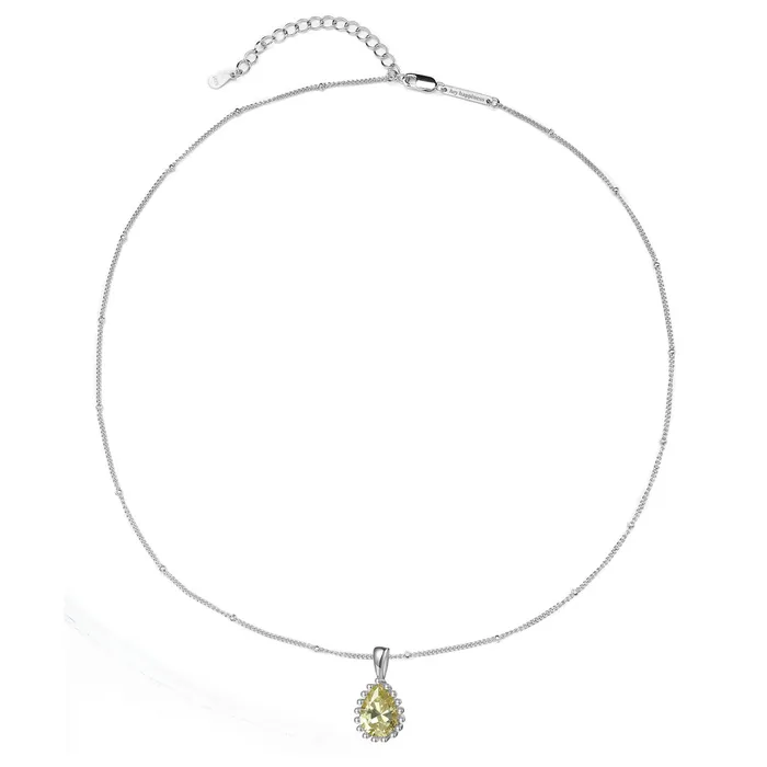Necklaces Hey Happiness August Peridot Birthstone Necklace Sterling Silver Necklaces Hey Happiness August Peridot Birthstone Necklace Sterling Silver