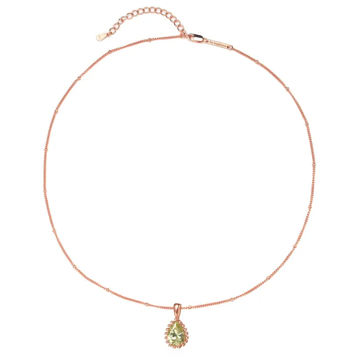 Necklaces Hey Happiness August Peridot Birthstone Necklace Sterling Silver Necklaces Hey Happiness August Peridot Birthstone Necklace Sterling Silver