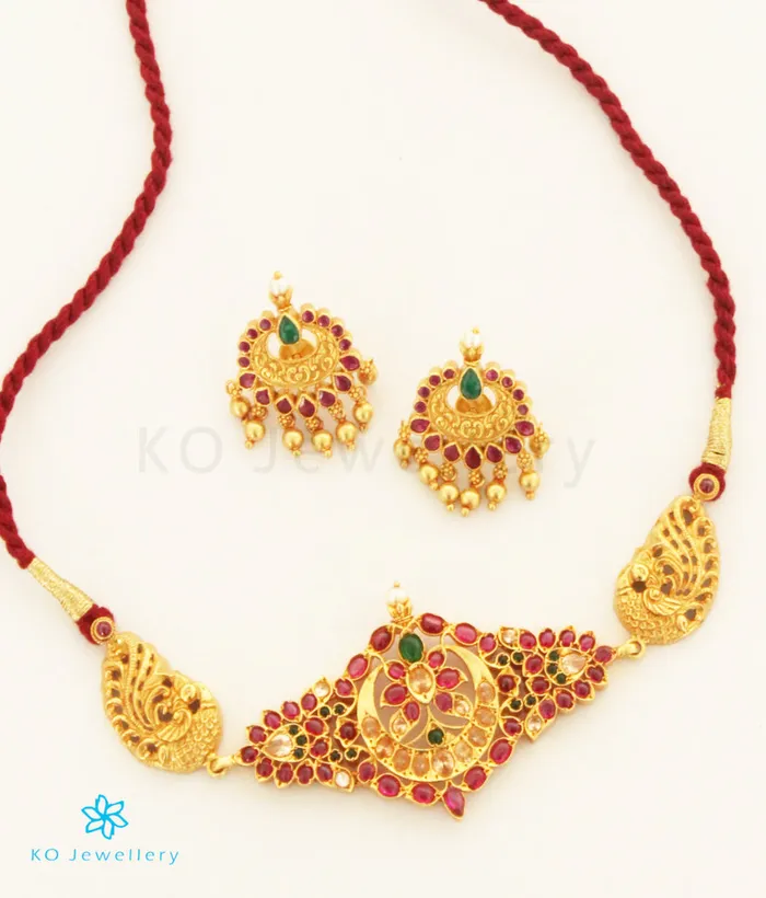 Necklaces Silversmith The Rajanya Silver Choker Necklace Armlet Vanki