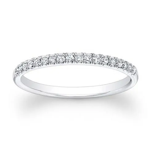 Rings 2 Ct Round Natural Earth Mined Diamond Wedding Band 14K White Gold Ladies Jewelry GB Rings 2 Ct Round Natural Earth Mined Diamond Wedding Band 14K White Gold Ladies Jewelry GB