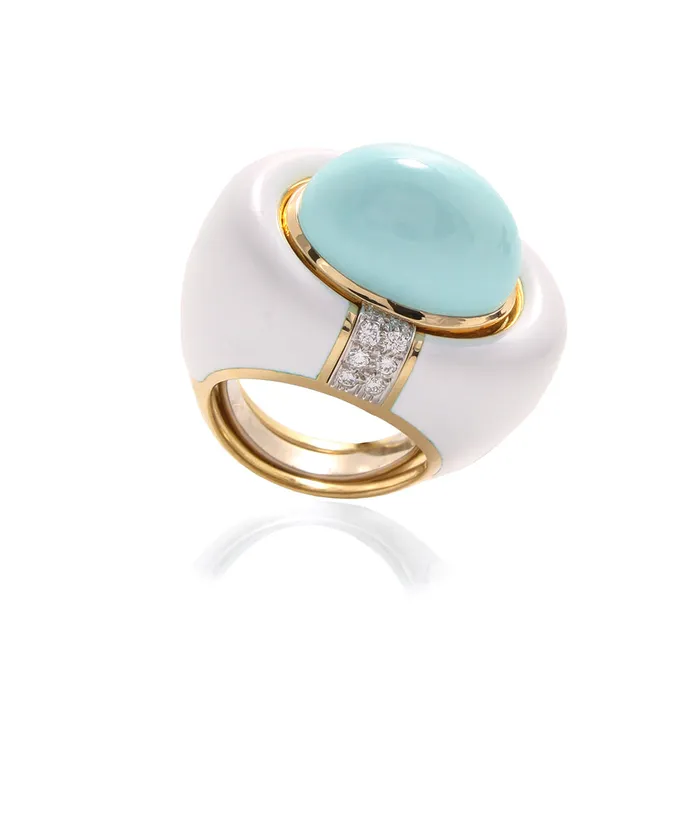 Rings David Webb Coddle Ring