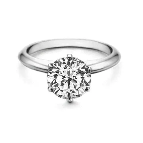 Rings GB Big Sparkling Solitaire 250 Ct Genuine Natural Earth Mined Diamond Wedding Ring Rings GB Big Sparkling Solitaire 250 Ct Genuine Natural Earth Mined Diamond Wedding Ring