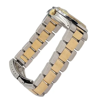 Rings GB Datejust Rolex Men Yellow Gold Ss Two Tone Watch QUICK SET