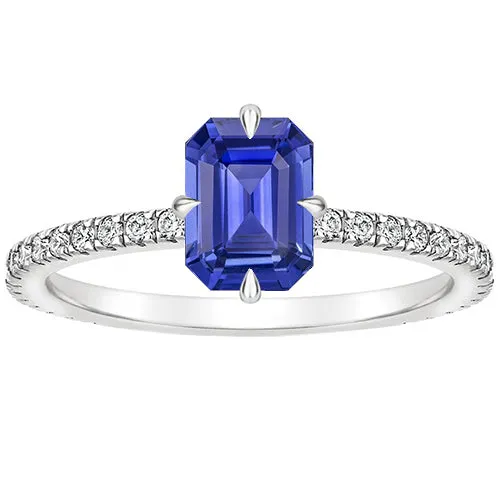 Rings HarryChadEntcom Women Engagement Ring White Gold Blue Sapphire Natural Earth Mined Diamond 4 Carats Rings HarryChadEntcom Women Engagement Ring White Gold Blue Sapphire Natural Earth Mined Diamond 4 Carats