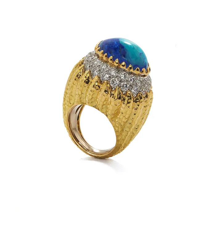 Rings Mount Olympus Ring Azurmalachite David Webb
