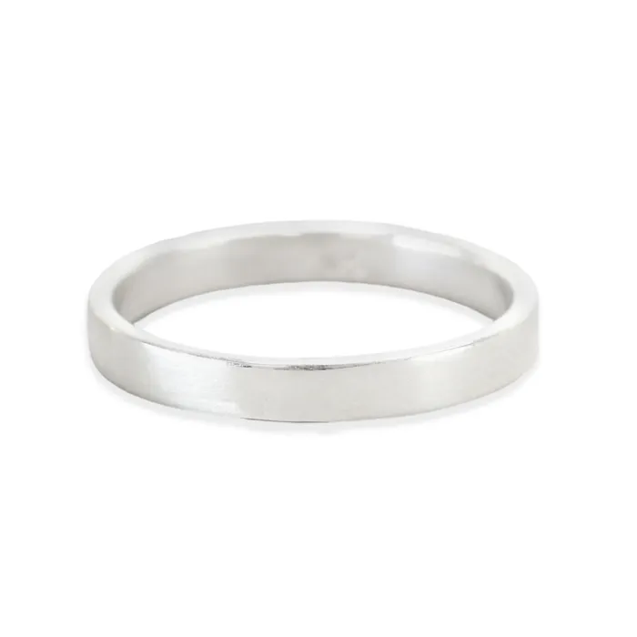 Rings PSV Sterling Silver Ring Stamping Blank 3mm Wide SIZE 9