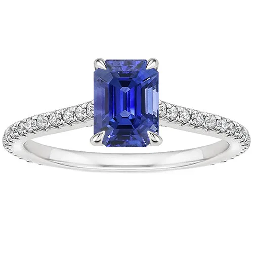 Rings Solitaire Ring With Accents Emerald Ceylon Sapphire Natural Earth Mined Diamond 4 Carats HarryChadEntcom Rings Solitaire Ring With Accents Emerald Ceylon Sapphire Natural Earth Mined Diamond 4 Carats HarryChadEntcom