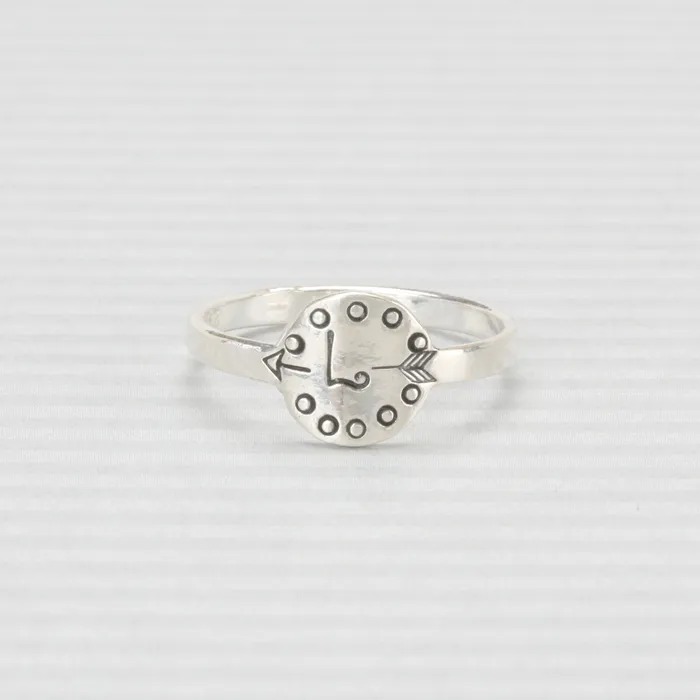 Sterling Silver Circle Ring Stamping Blank SIZE 10 PSV Rings
