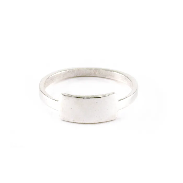 Sterling Silver Tab Ring Stamping Blank SIZE 6 PSV Rings