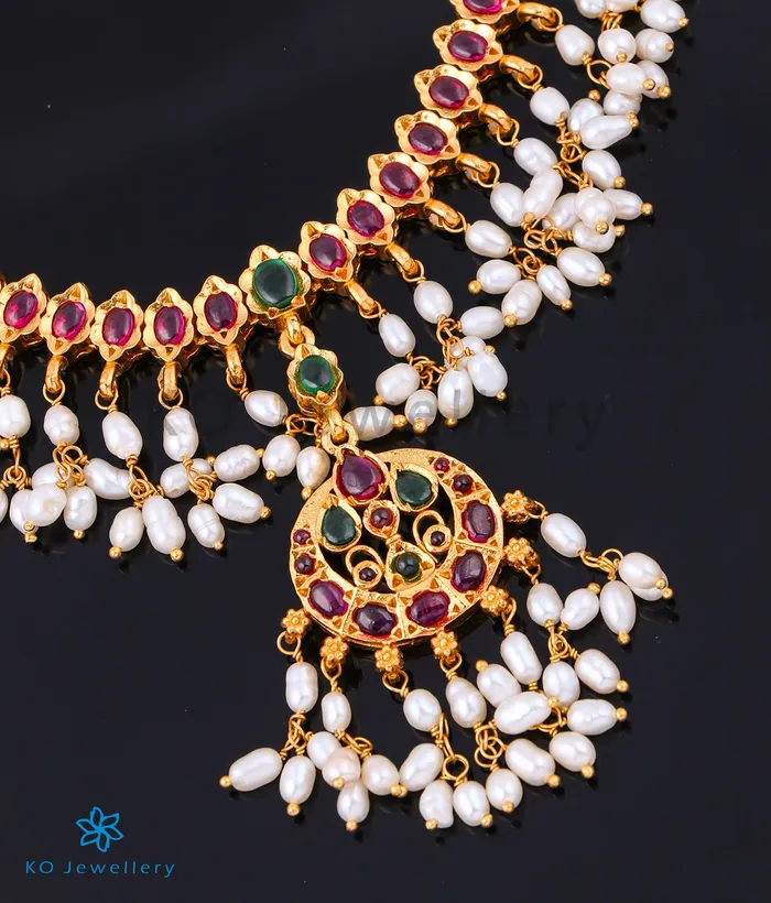 The Lasya Silver Addige Necklace Silversmith Necklaces