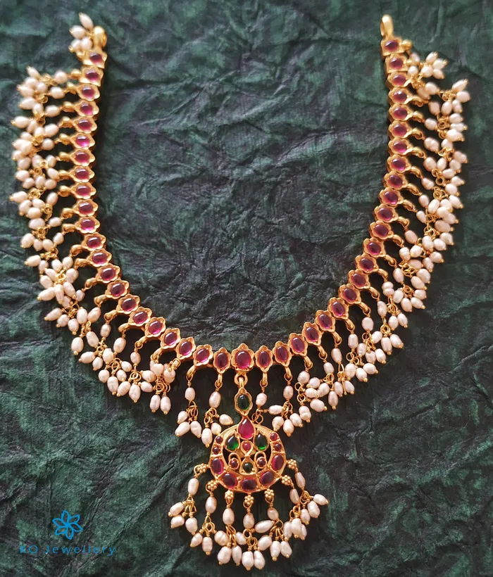 The Lasya Silver Addige Necklace Silversmith Necklaces