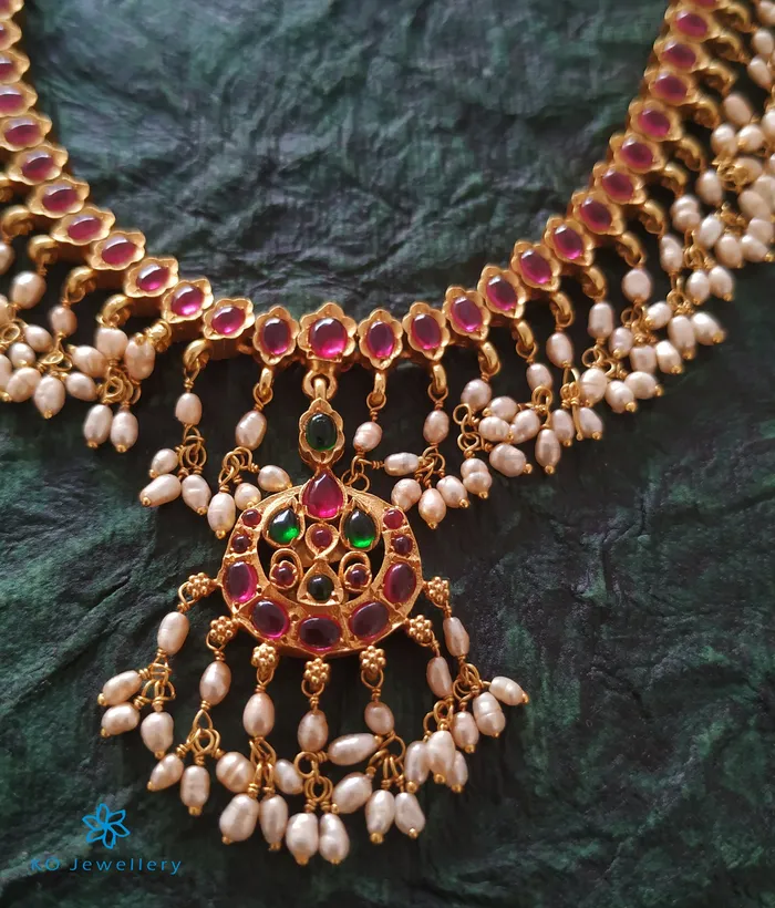 The Lasya Silver Addige Necklace Silversmith Necklaces