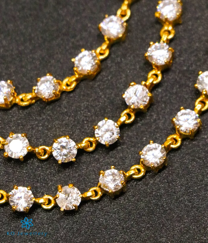 The Paarvi Silver Layered Necklace Silversmith Necklaces