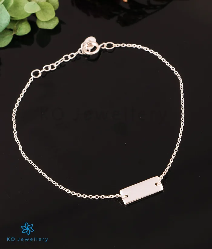 The Tag Silver Bracelet Imported Bracelets