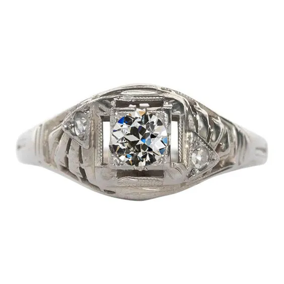 Three Stone Ring Round Old Mine Cut Natural Earth Mined Diamond Gold Milgrain 125 Carats HarryChadEntcom Rings Three Stone Ring Round Old Mine Cut Natural Earth Mined Diamond Gold Milgrain 125 Carats HarryChadEntcom Rings
