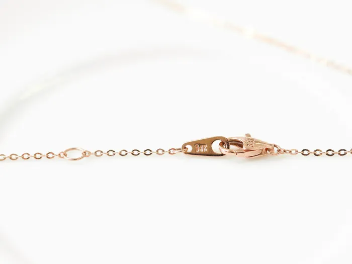 14K 18K Gold Crystal Cross Necklace MinimalBijoux Necklaces