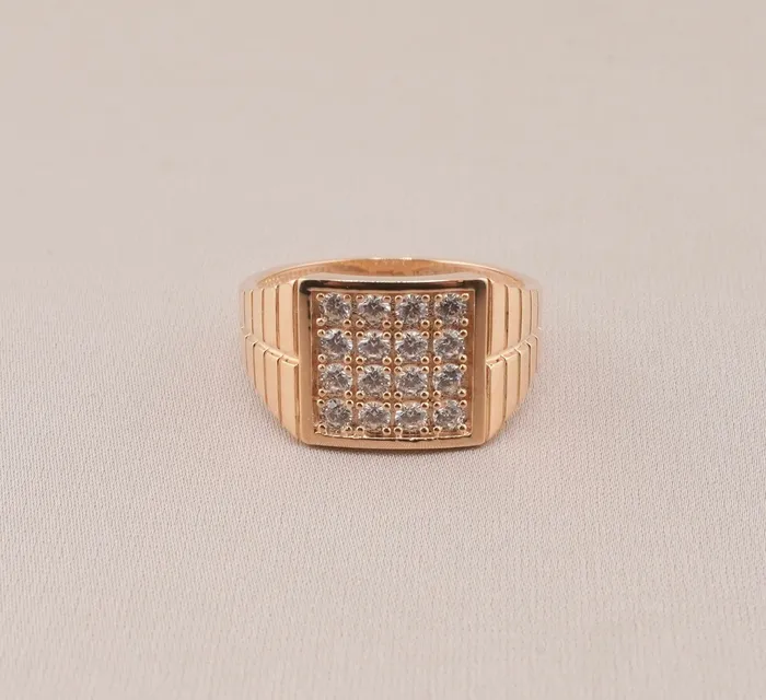 AB and J Rings 14K Gold Mens Ring RG1553 AB and J Rings 14K Gold Mens Ring RG1553