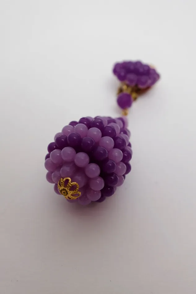 collectionno2 0003VINTAGE LILAC EARRINGS Earrings collectionno2 0003VINTAGE LILAC EARRINGS Earrings