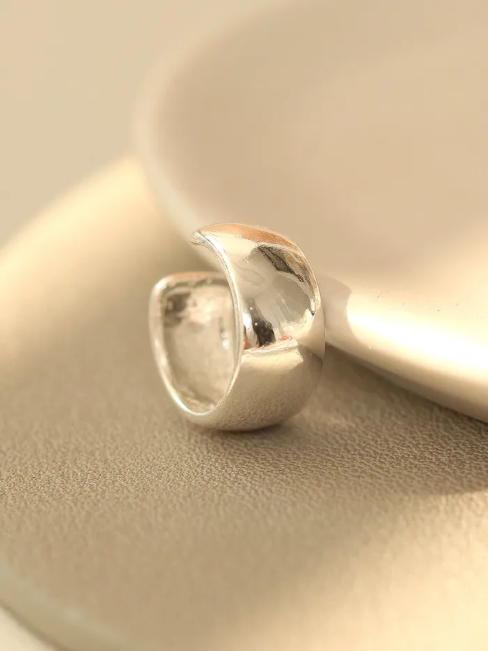 Earrings MinimalBijoux 925 Silver Bold Ear Cuff