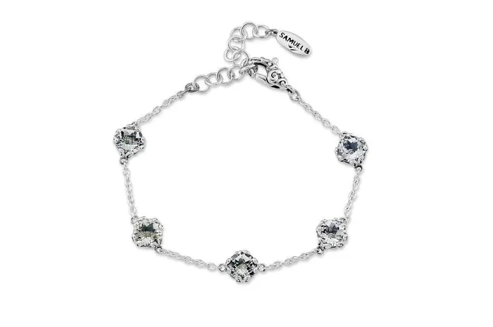 Glow Bracelet White Topaz Samuel B Bracelets