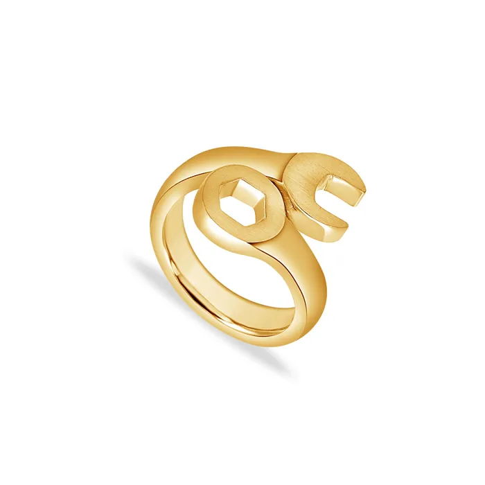 IF Co Rings Gold Skaters Ring