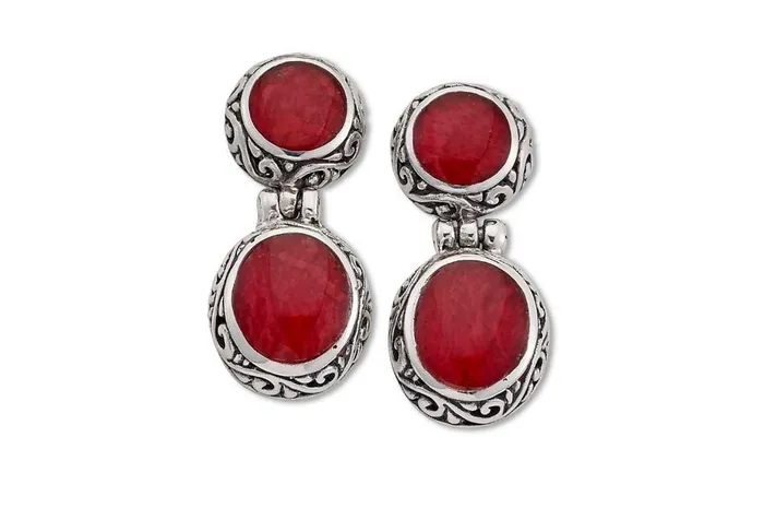 Keramas Earrings Coral Samuel B Earrings
