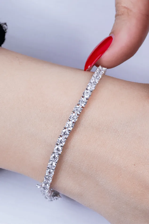 KOAY Silver Store Bracelets Zircon Tennis 04 Bracelet