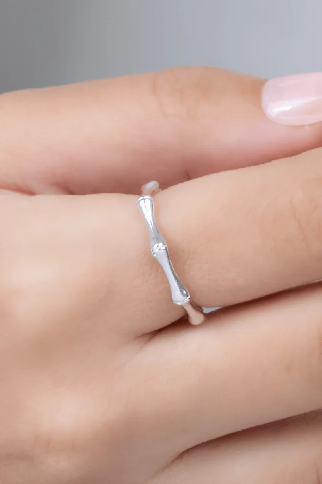 KOAY Silver Store Plain 0122 Ring Rings