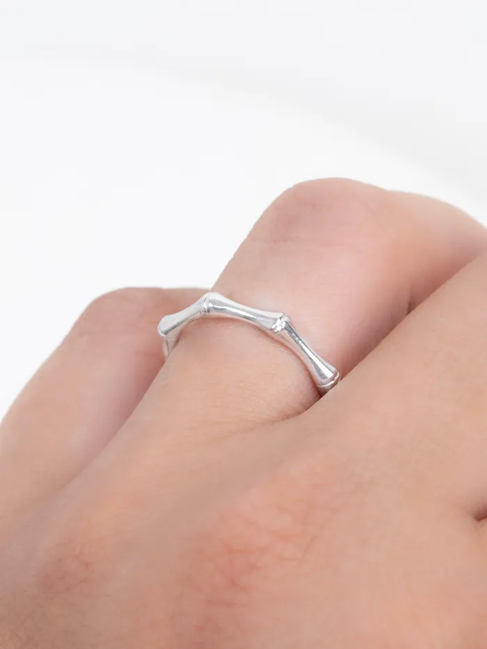 KOAY Silver Store Plain 0122 Ring Rings