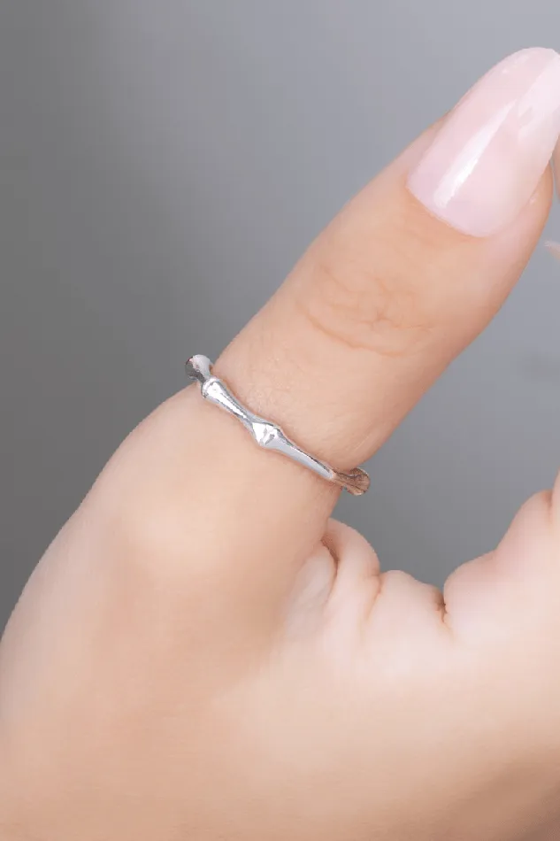 KOAY Silver Store Plain 0122 Ring Rings